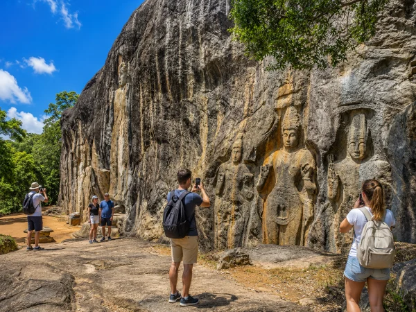 Buduruwagala Rock Carvings
