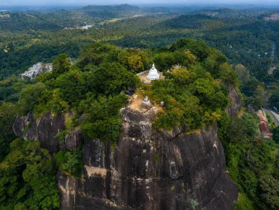 Mulkirigala Tample View From Drone