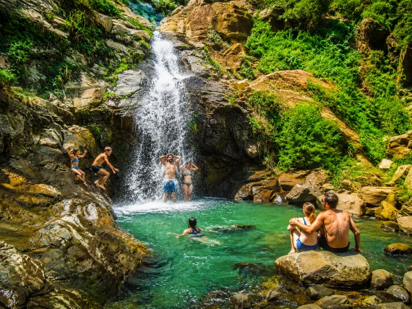Ravana Falls Tour in Sri Lanka by Udawalawe Rides