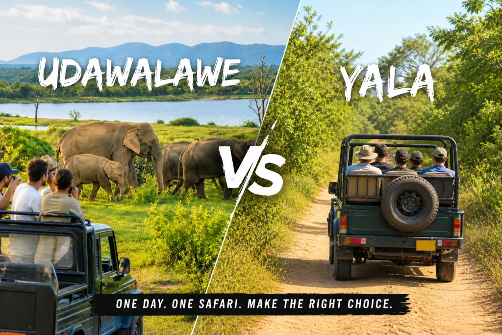 Udawalawe vs Yala Safari