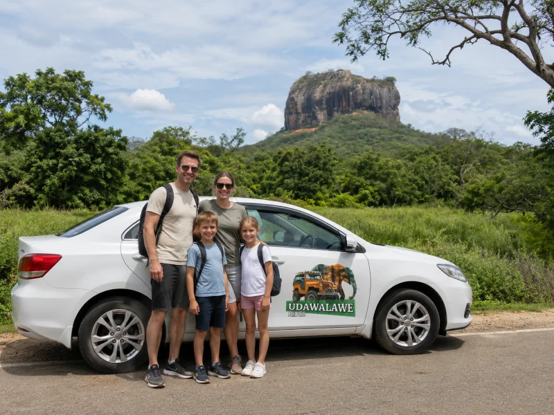 Taxi from Airport to Sigiriya Route Vehicle