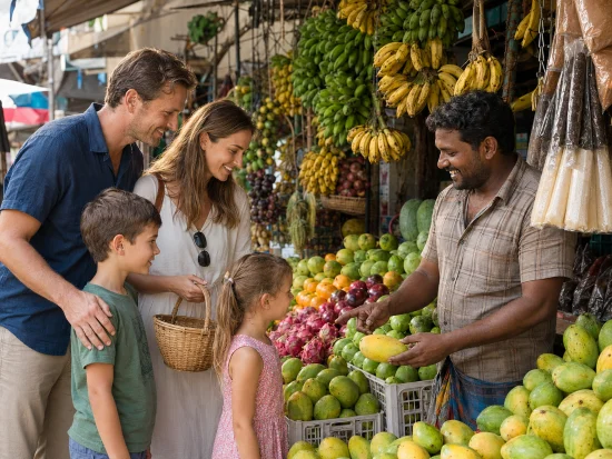Shopping at thanamalvila