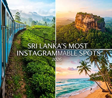 Sri Lanka's most Instagram-worthy spots for 2026, a photo guide by Udawalawe Rides